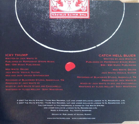 The White Stripes : Icky Thump (CD, Single)