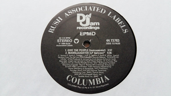 EPMD : Give The People (12", RE)