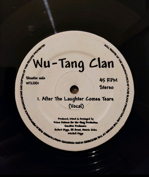 Wu-Tang Clan : After The Laughter Comes Tears (12", Unofficial)