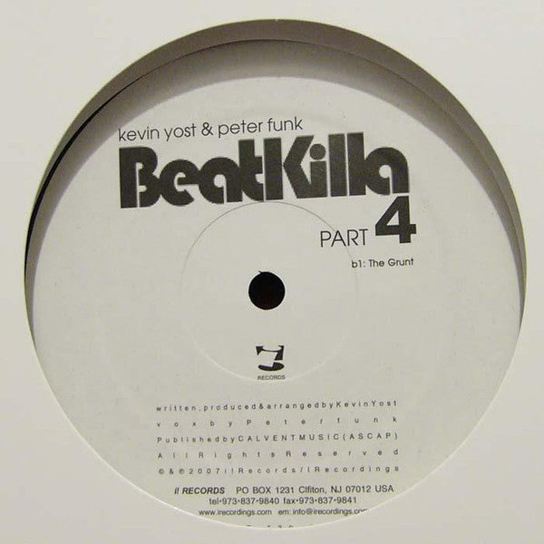 Kevin Yost & Peter Funk : BeatKilla (Part 4) (12")