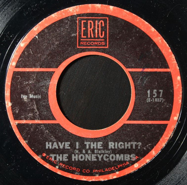 The Honeycombs : Have I The Right? / I Can't Stop Now (7", Single, Styrene)