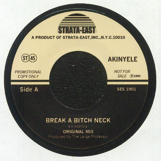 Akinyele - Break A Bitch Neck Remix (7", RE) (Mint (M))