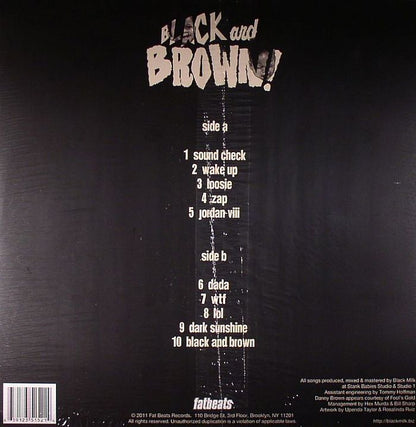 Black Milk & Danny Brown  - Black And Brown! (12", EP, RE) (Mint (M))