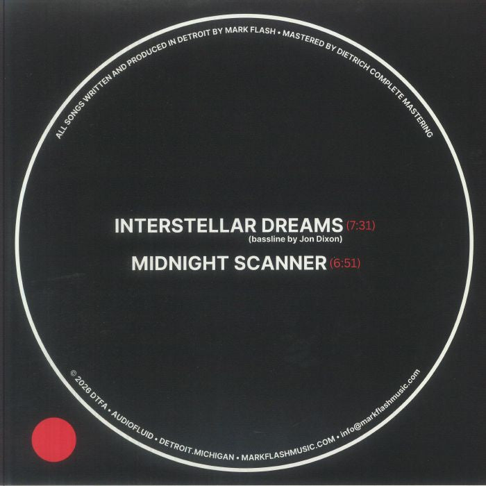 Mark Flash - Interstellar Dreams/Midnight Scanner (12", 45 RPM, Single, Stereo) (Mint (M))