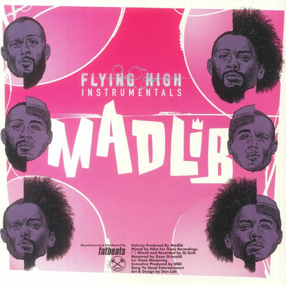 Madlib - Flying High (Instrumentals) (LP, Album) (Mint (M))