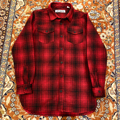 Off-White Flannel Shirt