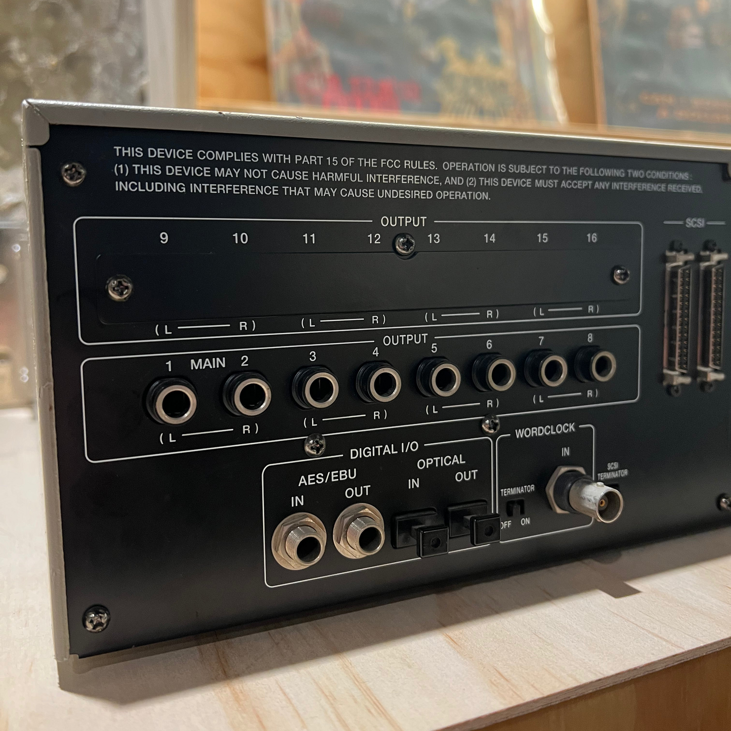 AKAI S-5000 Digital Sampler with ZuluSCSI Modification