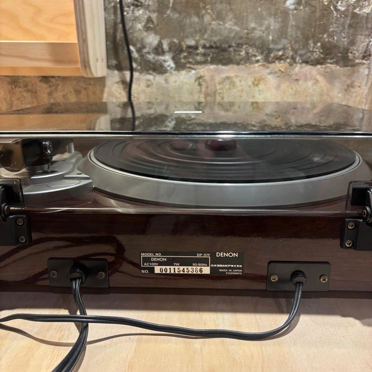 Denon DP-37F Turntable (Secondhand)