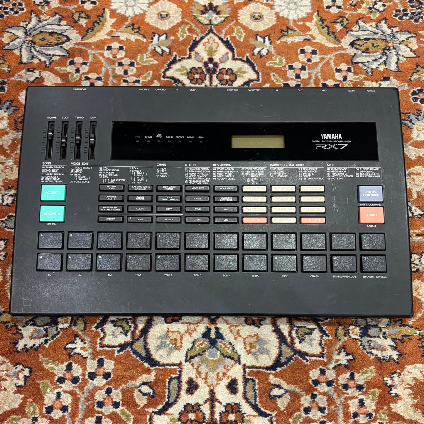 Yamaha RX7 Digital Rhythm Programmer