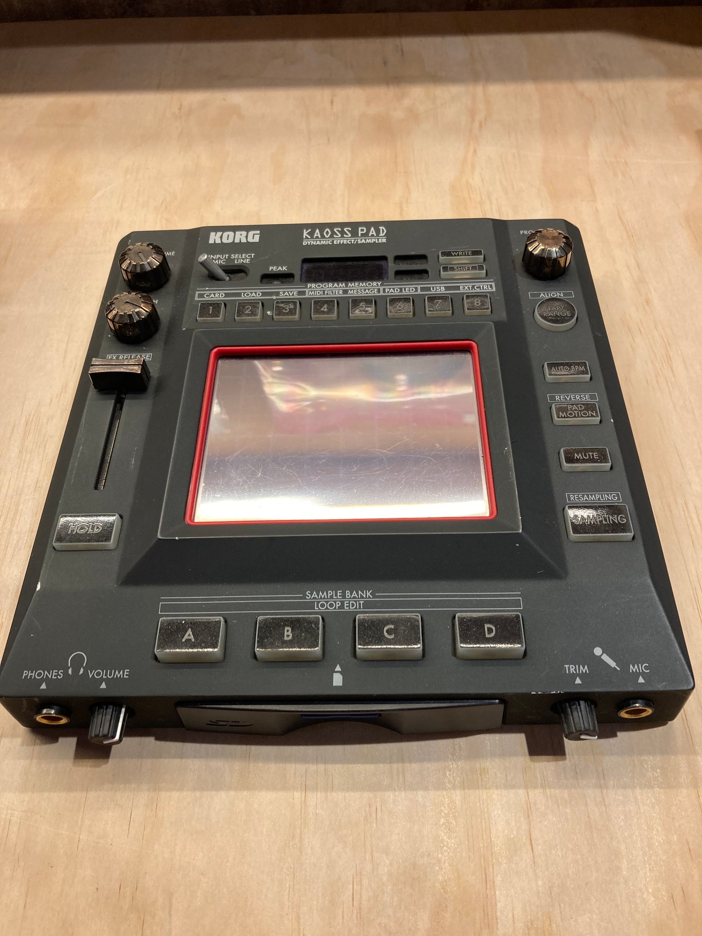Korg - KAOSS PAD KP3+ - DYNAMIC EFFECT/SAMPLER