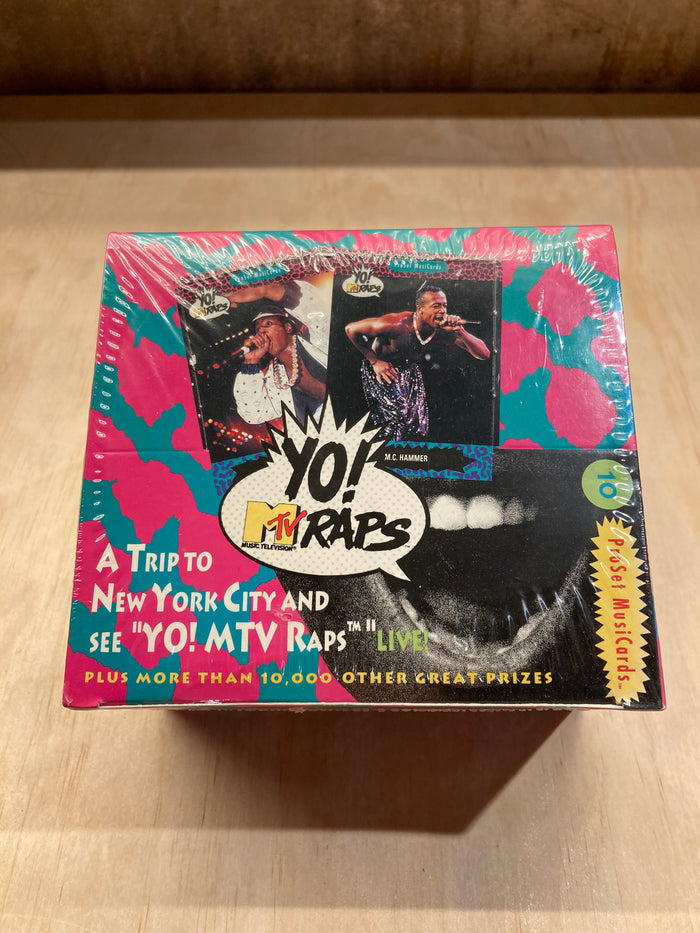 Yo! MTV Raps Series 1 Trading Card Box