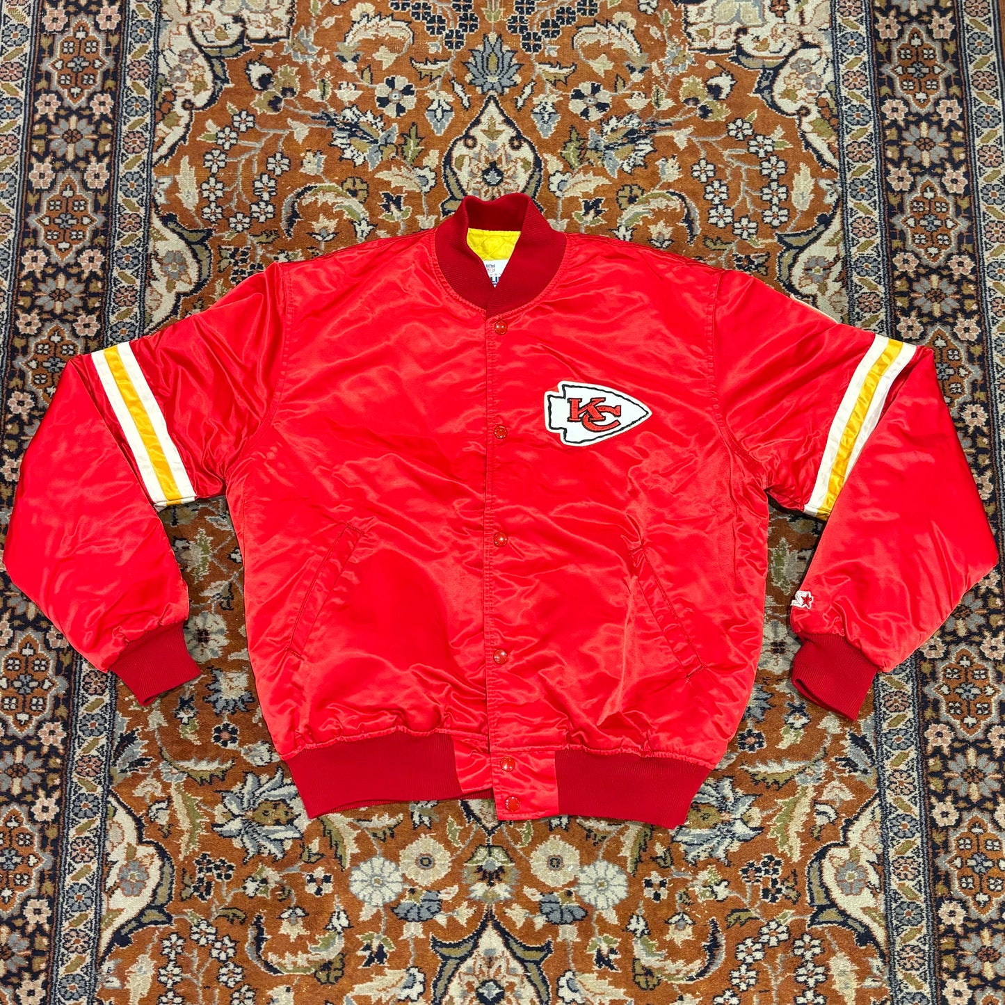 Vintage 80s/90s Kansas City Chiefs Bomber Jacket