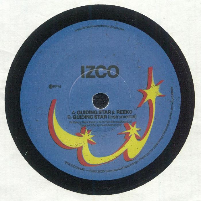 Izco / Reeko - Guiding Star (7", Single, Ltd) (Mint (M))