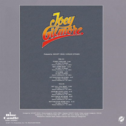 Joey Gilmore - Joey Gilmore (LP, Album, RM, Cry) (Mint (M))