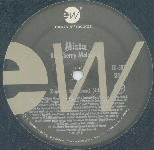 Mista - Blackberry Molasses (12", Promo) (Very Good Plus (VG+))