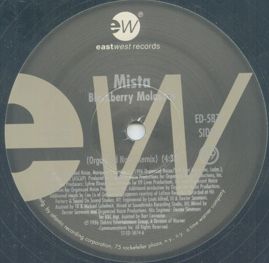 Mista - Blackberry Molasses (12", Promo) (Very Good Plus (VG+))