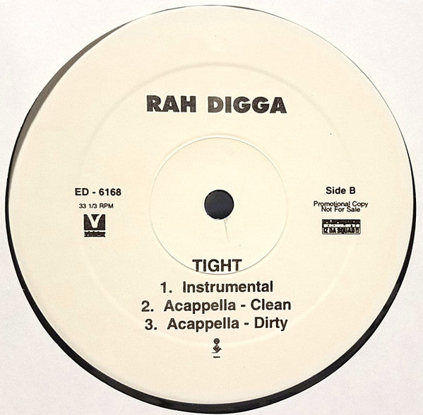 Rah Digga - Tight (12", 33 ⅓ RPM, Promo) (Very Good (VG))