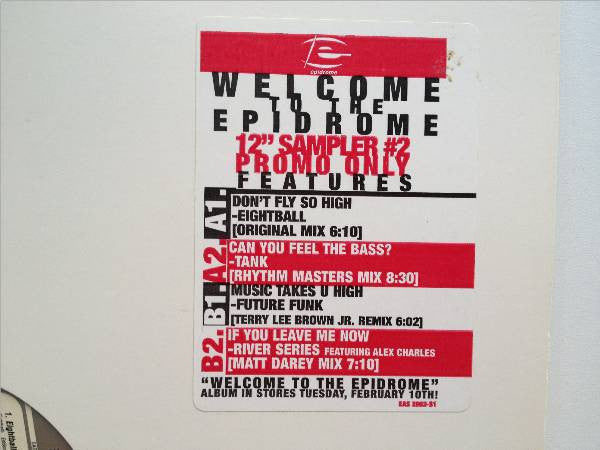 Various - Welcome To The Epidrome Sampler (12", Promo, Smplr, 33 ⅓ RPM) (Very Good Plus (VG+))