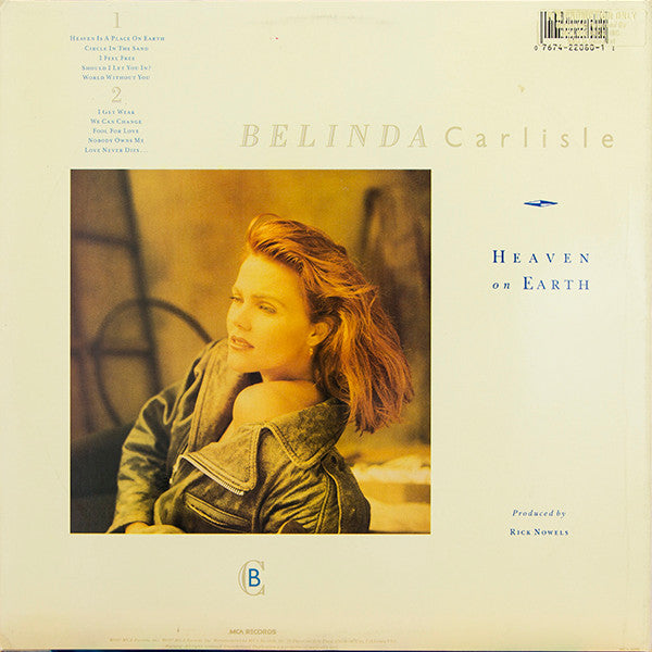 Belinda Carlisle - Heaven On Earth (LP, Album, Stereo) (Very Good Plus (VG+))
