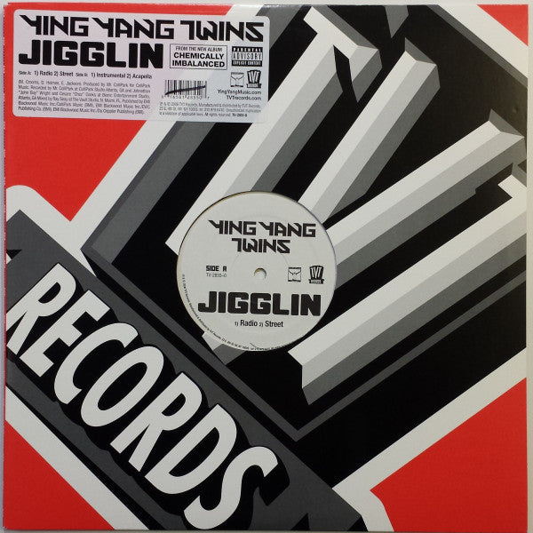 Ying Yang Twins - Jigglin (12", 33 ⅓ RPM, Promo) (Very Good Plus (VG+))