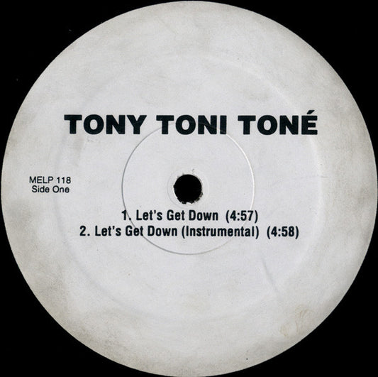 Tony! Toni! Toné! - Let's Get Down (12", Promo) (Very Good Plus (VG+))