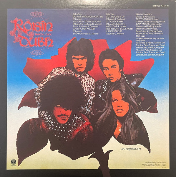 Thin Lizzy - Black Rose (A Rock Legend) = ブラック・ローズ (LP, Album) (Very Good Plus (VG+))