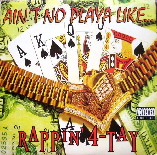 Rappin' 4-Tay - Ain't No Playa Like... (12", Single) (Very Good Plus (VG+))