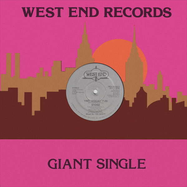 Stone - Time (12", 33 ⅓ RPM, Single, Stereo) (Very Good Plus (VG+))