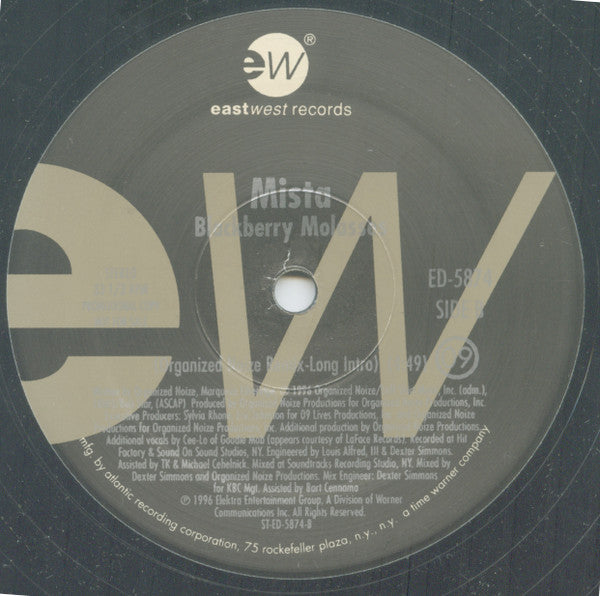 Mista - Blackberry Molasses (12", Promo) (Very Good Plus (VG+))