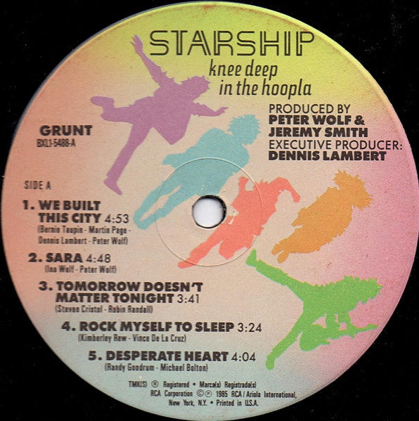 Starship - Knee Deep In The Hoopla (LP, Album, Stereo) (Very Good Plus (VG+))