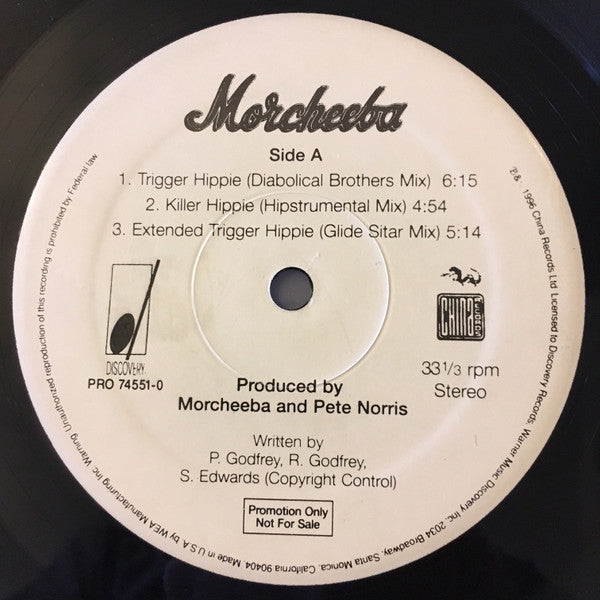 Morcheeba - Trigger Hippie (12", 33 ⅓ RPM, Promo) (Very Good Plus (VG+))