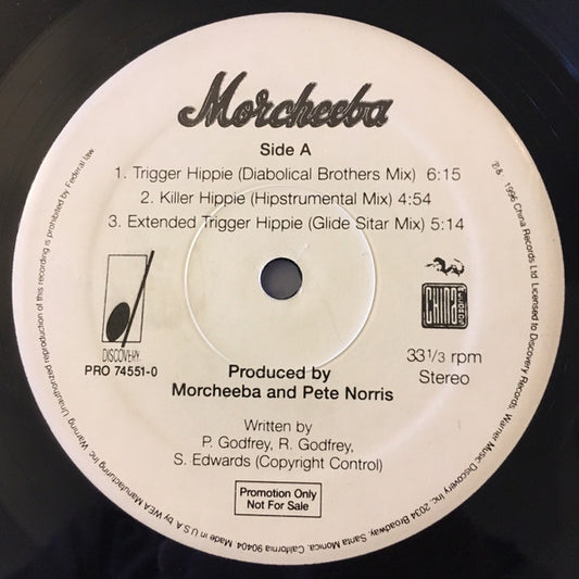 Morcheeba - Trigger Hippie (12", 33 ⅓ RPM, Promo) (Very Good Plus (VG+))
