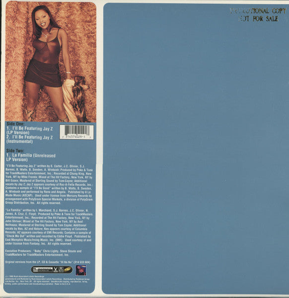 Foxy Brown - I'll Be (12", 33 ⅓ RPM, Single) (Very Good Plus (VG+))