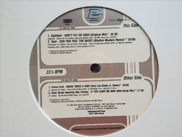 Various - Welcome To The Epidrome Sampler (12", Promo, Smplr, 33 ⅓ RPM) (Very Good Plus (VG+))