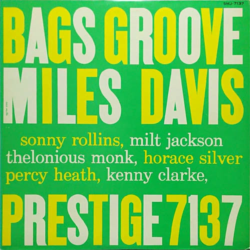 Miles Davis - Bags Groove (LP, Album, Comp, RE, Stereo) (Very Good Plus (VG+))