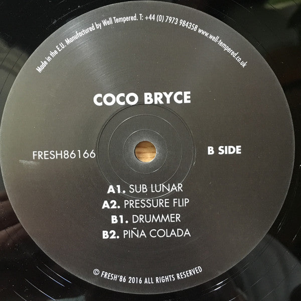 Coco Bryce - Sub Lunar (12", 33 ⅓ RPM, EP) (Very Good (VG))