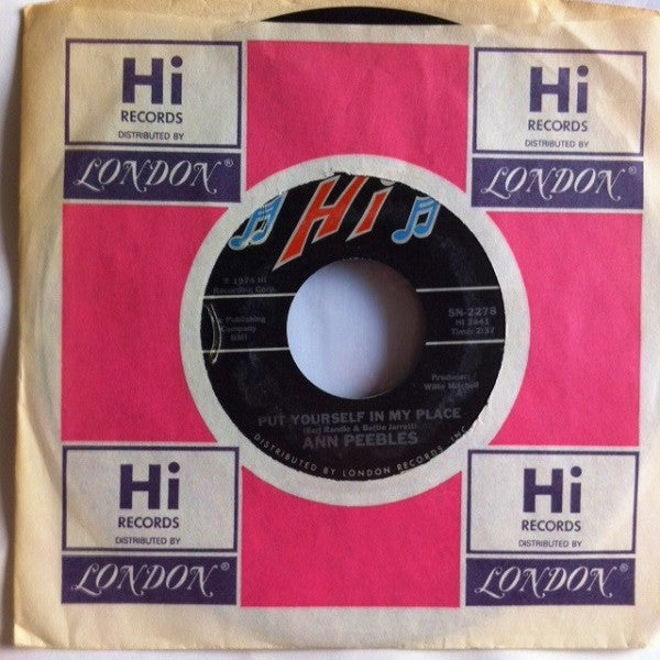 Ann Peebles - Put Yourself In My Place (7", 45 RPM, Single, Styrene) (Very Good (VG))