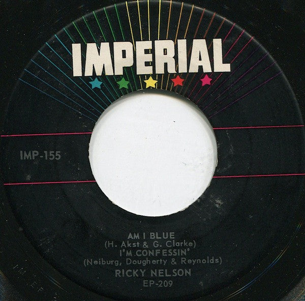 Ricky Nelson - Ricky (True Love) (7", 45 RPM, EP) (Good Plus (G+))