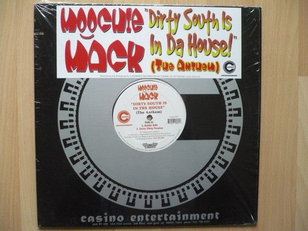 Moochie Mack - Dirty South Is In The House (The Anthem) (12") (Very Good (VG))