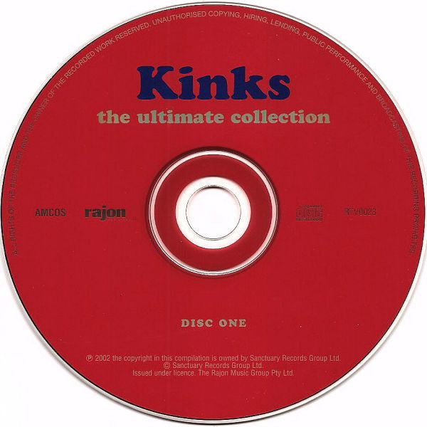 The Kinks - The Ultimate Collection (2xCD, Comp, RM) (Very Good (VG))