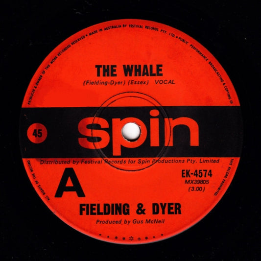 Fielding & Dyer - The Whale (7", 45 RPM, Single) (Very Good (VG))