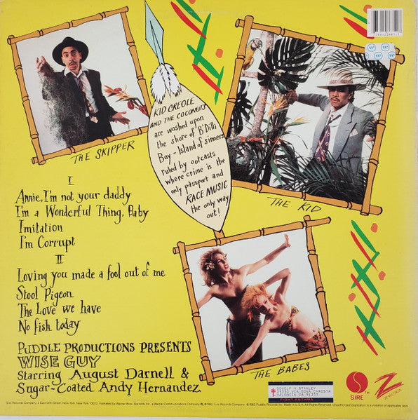 Kid Creole And The Coconuts - Wise Guy (LP, Album, RE) (Very Good Plus (VG+))