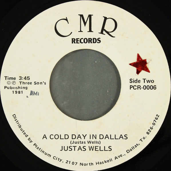 Justas Wells - Crazy (7", 45 RPM) (Very Good (VG))