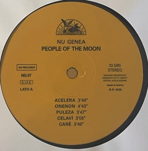 Nu Genea - People Of The Moon (LP, Album, Stereo) (Mint (M))