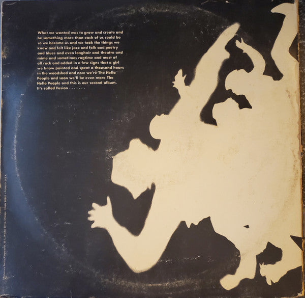 Hello People - Fusion (LP, Album, Stereo) (Very Good Plus (VG+))