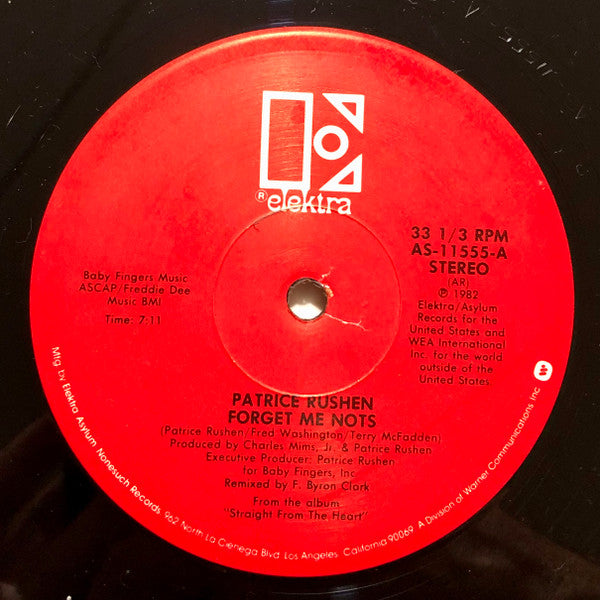 Patrice Rushen - Forget Me Nots (12", 33 ⅓ RPM, Stereo) (Good Plus (G+))