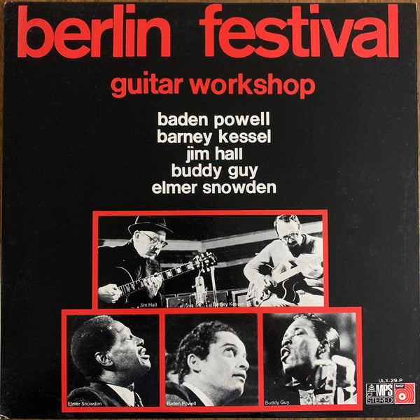 Various - Berlin Festival Guitar Workshop (LP, Album, Stereo) (Very Good (VG))