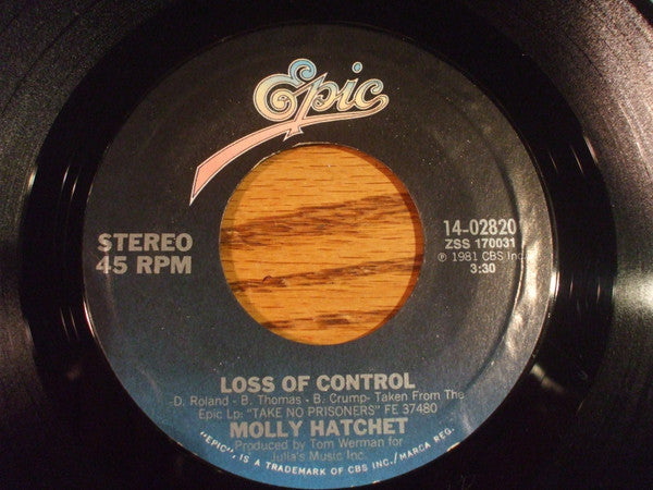 Molly Hatchet - Lady Luck / Loss Of Control (7", 45 RPM, Single) (Very Good (VG))