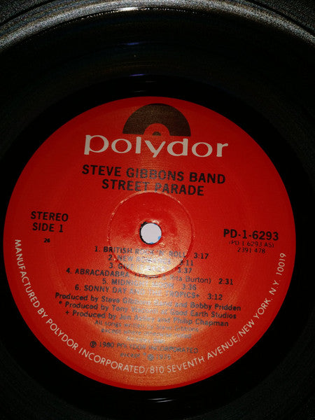 Steve Gibbons Band - Street Parade (LP, Album, Stereo) (Very Good Plus (VG+))