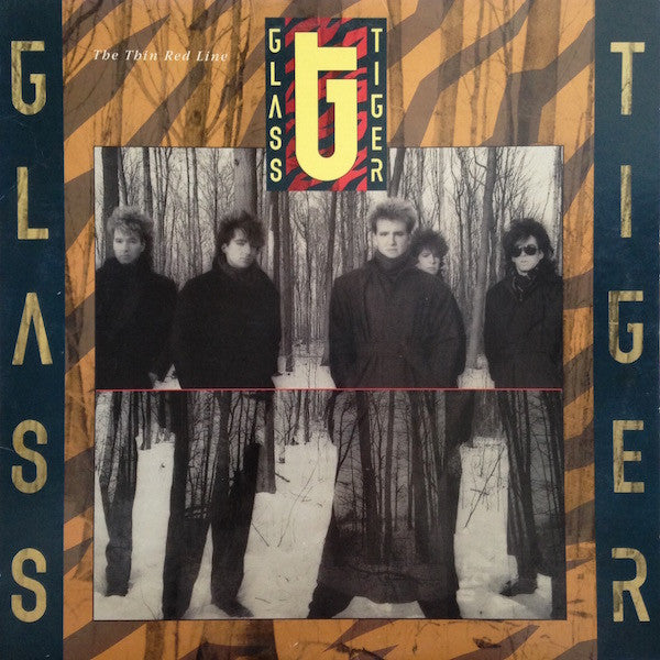 Glass Tiger - The Thin Red Line (LP, Album) (Very Good Plus (VG+))